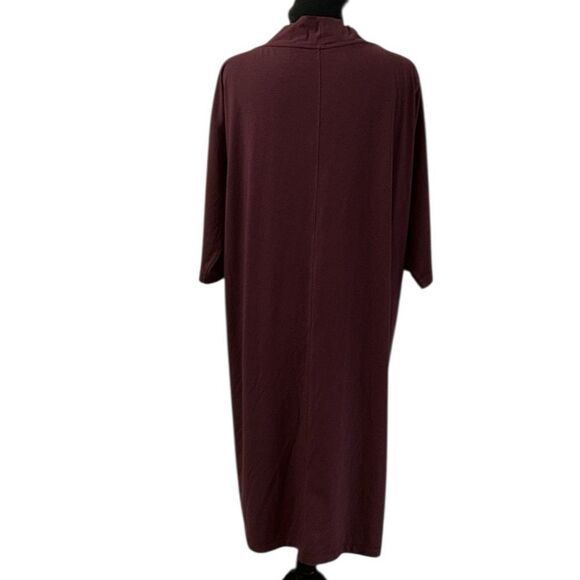 Able Burgundy Open Front Cardigan(Size Small) - Picture 2 of 5